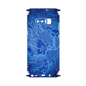 MAHOOT Blue Printed Circuit Board-FullSkin Cover Sticker for Samsung Galaxy Note 8