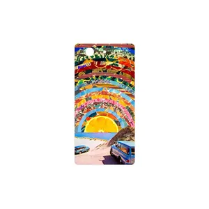 MAHOOT Collage of Orange Sky Cover Sticker for Sony Xperia Z3 Compact
