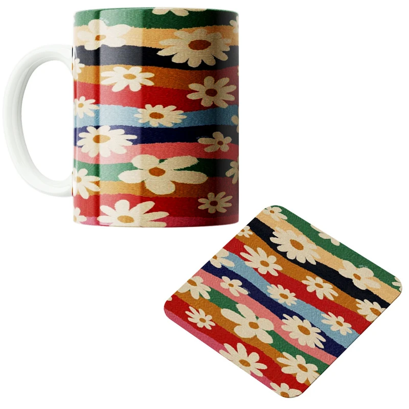 ماگ پادآفرین کد 261 به همراه زیر لیوانی