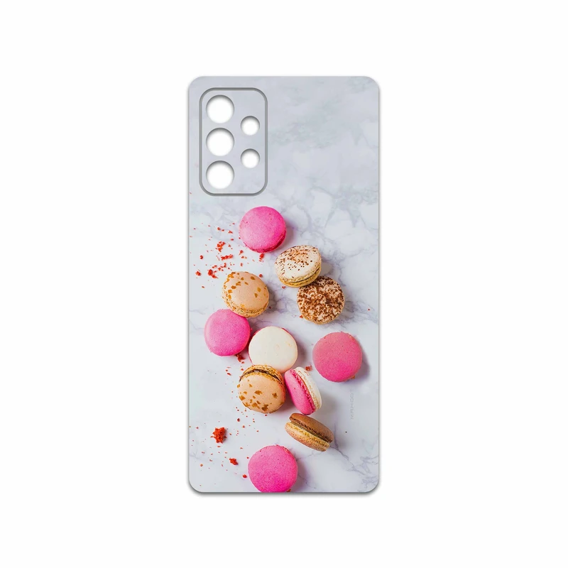 برچسب پوششی ماهوت مدل Macaron cookie مناسب برای گوشی موبایل سامسونگ Galaxy A72