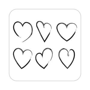 زیر لیوانی کاکتی طرح عاشقانه مدل mp38648