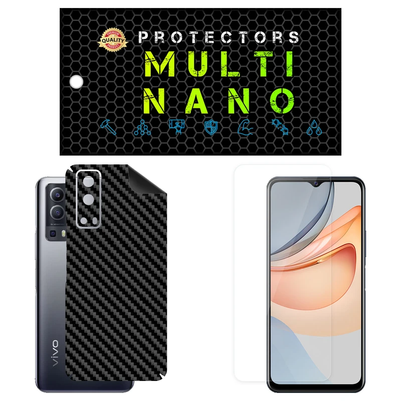 محافظ صفحه نمایش مولتی نانو مدل X-SFC مناسب برای گوشی موبایل ویوو Y72 5G به همراه برچسب پوششی