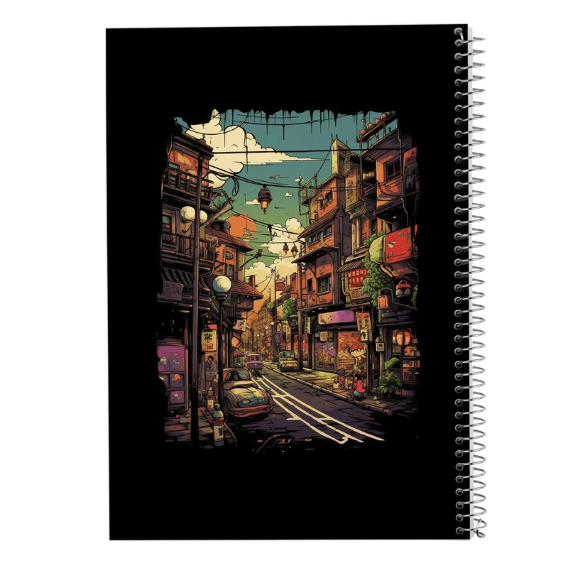 دفتر مشق 50 برگ مدوپد مدل Ghibli کد DF2387