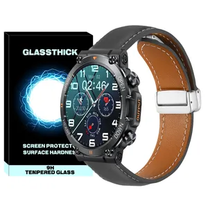 Glassthick band model Mag Leather GL TW suitable for Happytouch Size 22mm K59 Pro / K56 Pro Ultra smartwatch