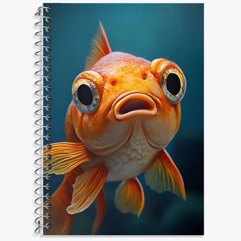 دفتر لغت 50 برگ خندالو طرح ماهی کد F6516