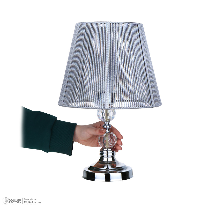 شید آباژور مدل شید  مخروطی نخ مکرومه کد 28