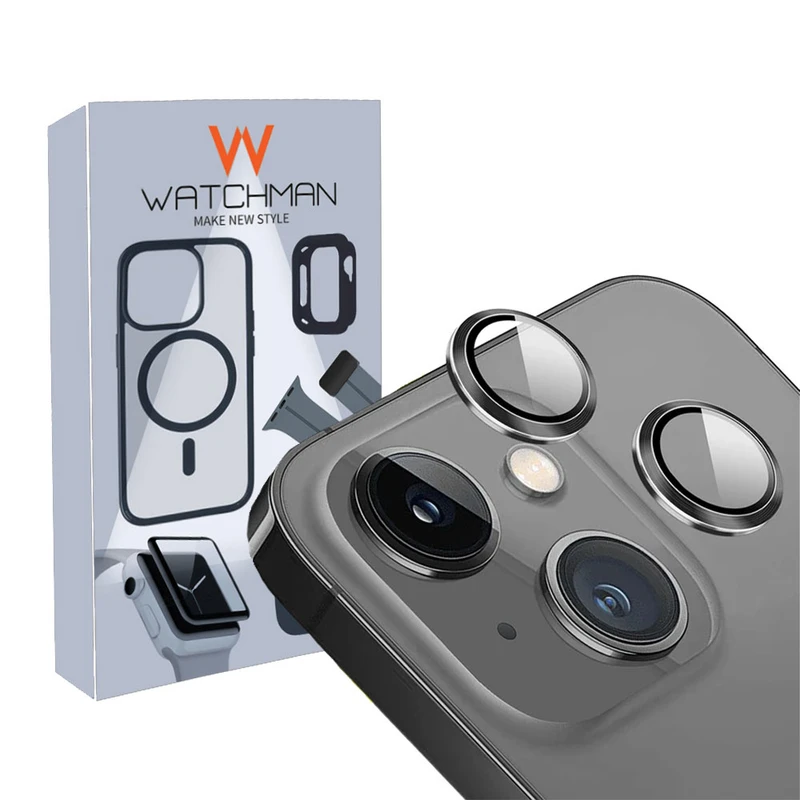 محافظ لنز دوربین واچ من مدل RingMetal-4K مناسب برای گوشی موبایل اپل iphone 13 / 13 mini