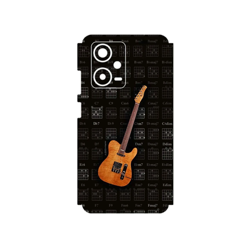 برچسب پوششی ماهوت مدل Guitar_Instrument مناسب برای گوشی موبایل شیائومی Redmi Note 12 Pro Plus