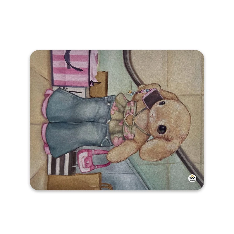 ماوس پد شادیت مدل خرگوش کد224 سایز 24*19 سانتی متر