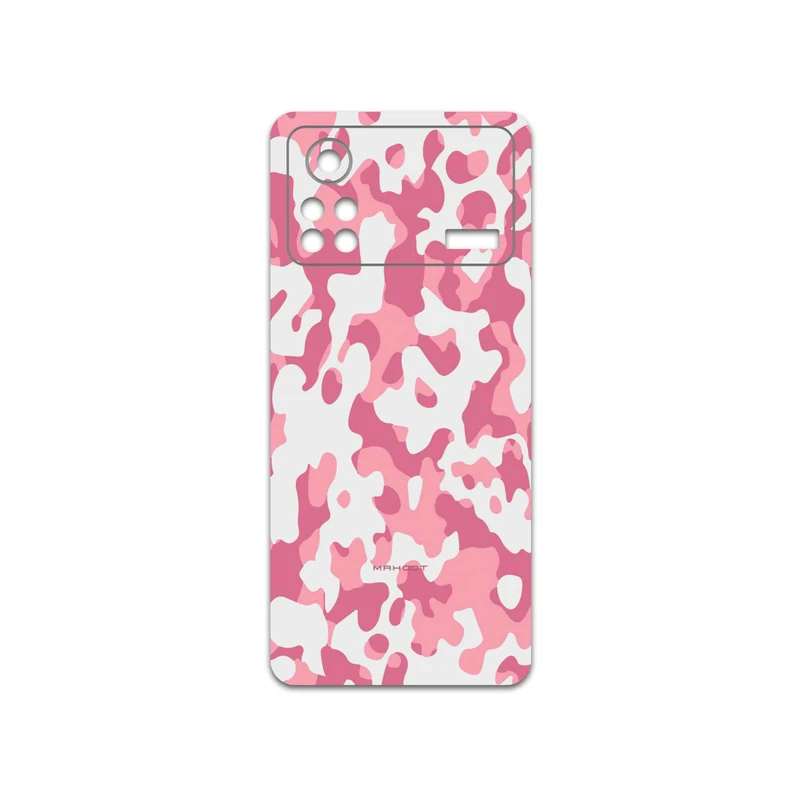 برچسب پوششی ماهوت مدل Army-Pink مناسب برای گوشی موبایل شیائومی Poco X4 Pro 5G