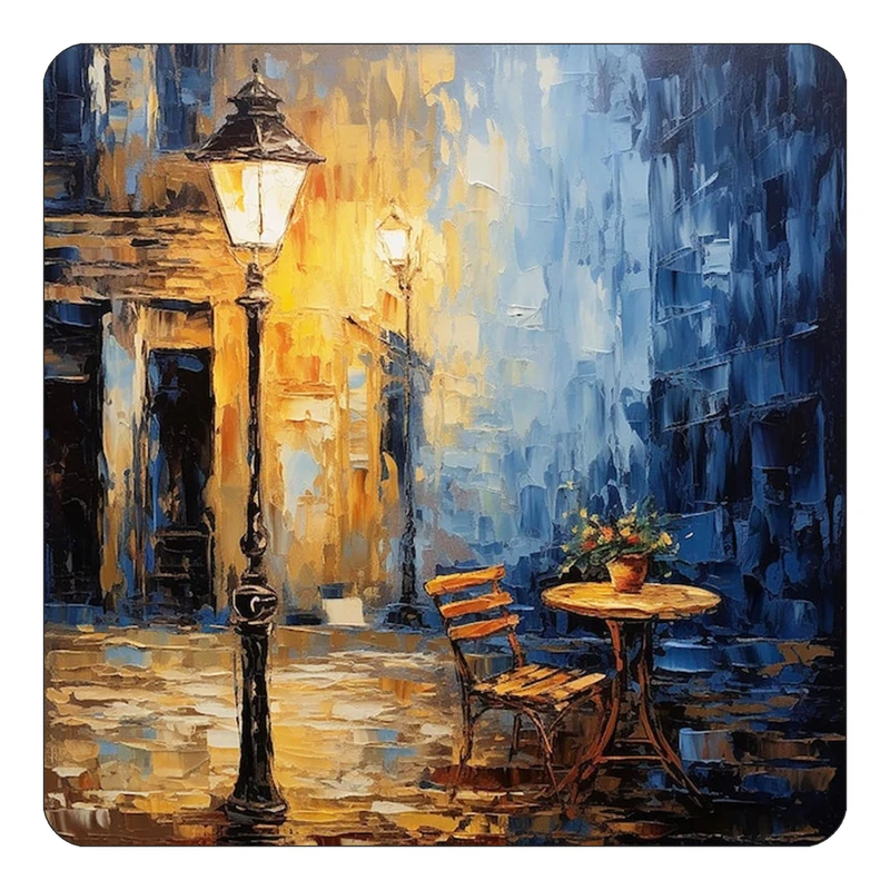 مگنت کاکتی طرح نقاشی رنگ روغن مدل mp73165