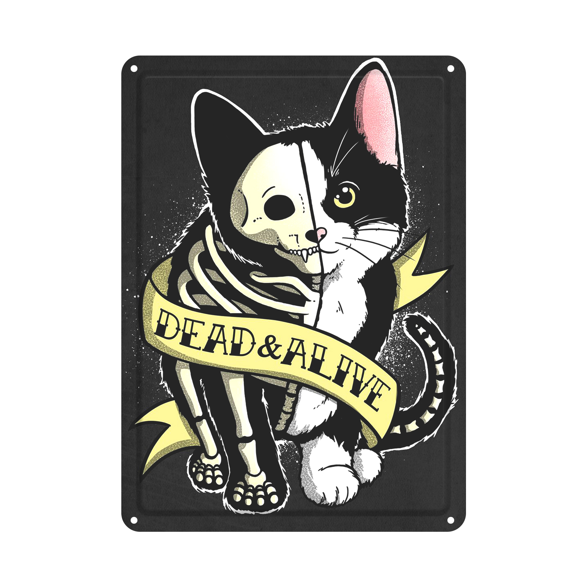 دیوارکوب مدل گربه و اسکلت کد s 310