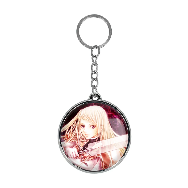 جاکلیدی خندالو طرح گالاتیا انیمه کلیمور مدل دوطرفه کد 3348333484