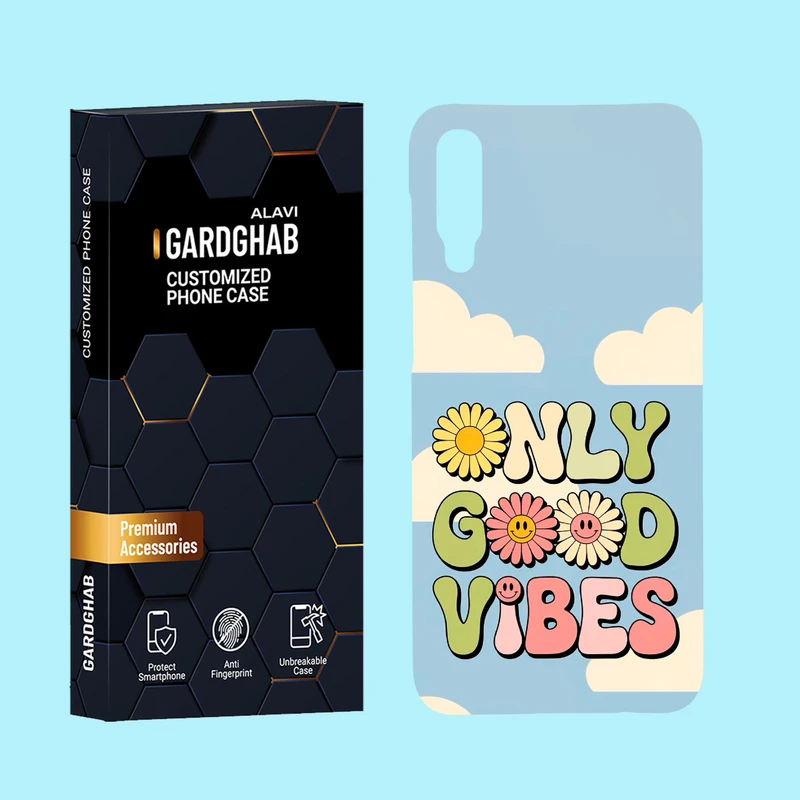 کاور گارد قاب علوی مدل متن مناسب برای گوشی موبایل سامسونگ Galaxy A50 / A50s / A30s