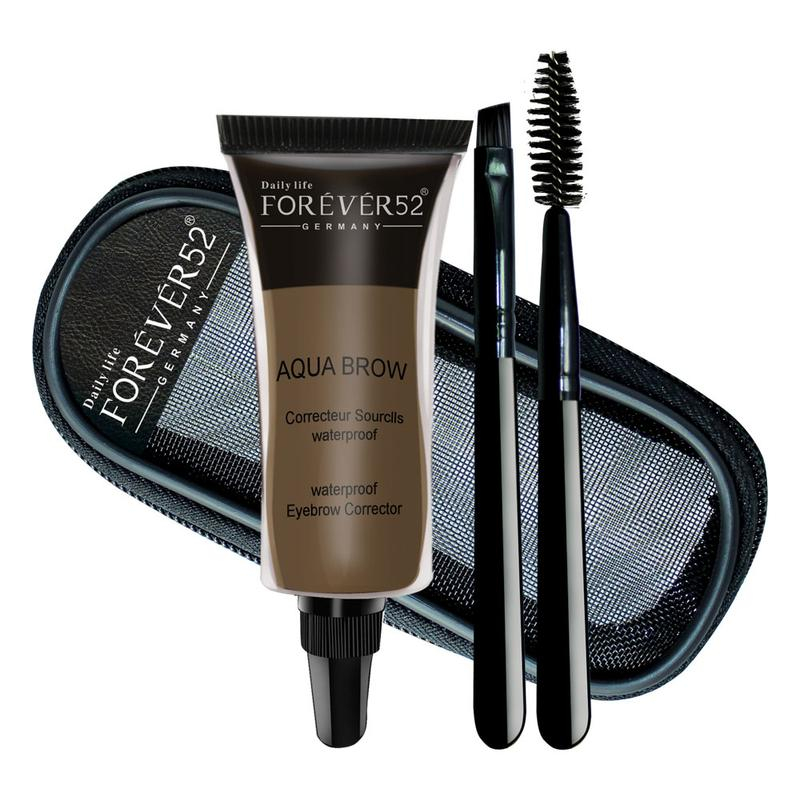 مجموعه آرایش ابرو فوراور فیفتی تو مدل Tattoo Exclusive همراه با براش ابرو و قلم طراحی کد 004