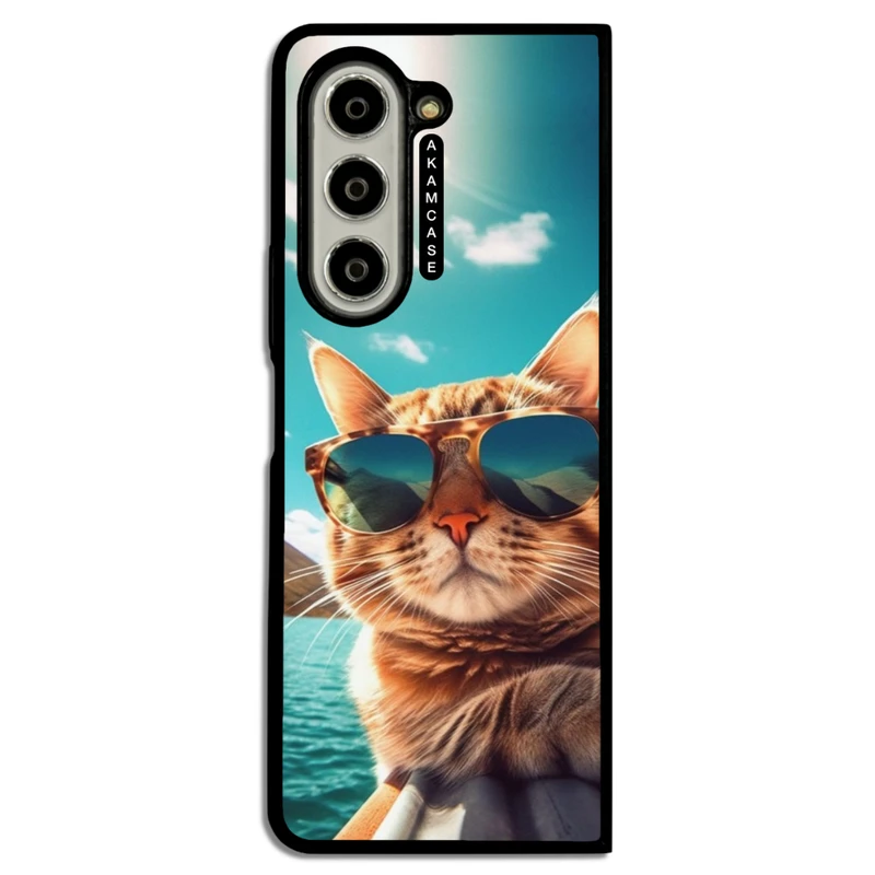 کاور آکام مدل AMC-WSGZFOLD5-CATS13 مناسب برای گوشی موبایل سامسونگ Galaxy Z Fold 5