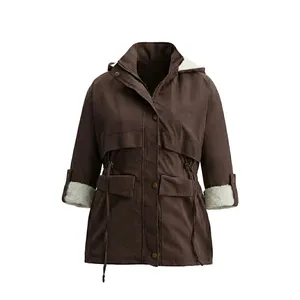 کاپشن زنانه مدل دو جیب