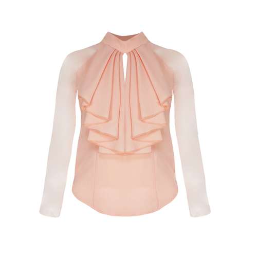 بلوز زنانه مدل SCARLET رنگ صورتی