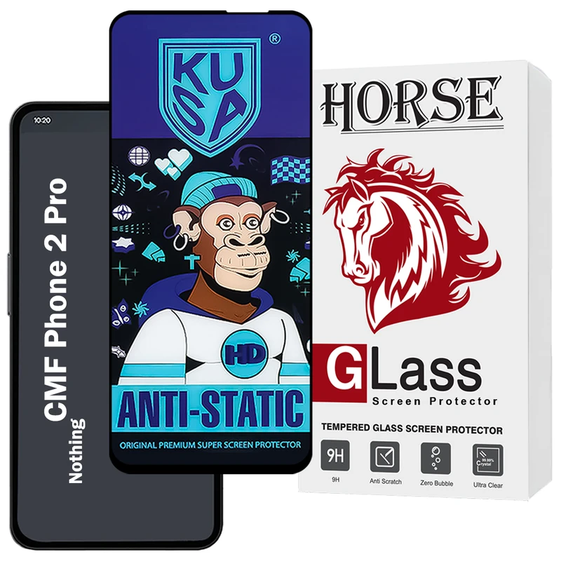 محافظ صفحه نمایش هورس مدل KUAH مناسب برای گوشی موبایل ناتینگ CMF Phone 2 Pro