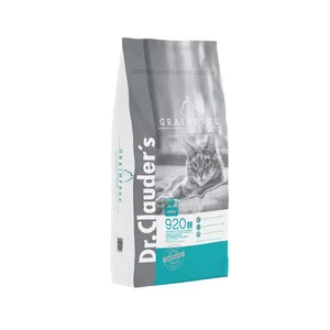 غذا خشک گربه بالغ دکتر کلادر مدل بدون غلات طعم مرغ و ماهی وزن 10000 گرم