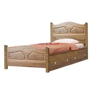 تخت خواب یک نفره کد GO01 سایز 90x200 سانتیمتر