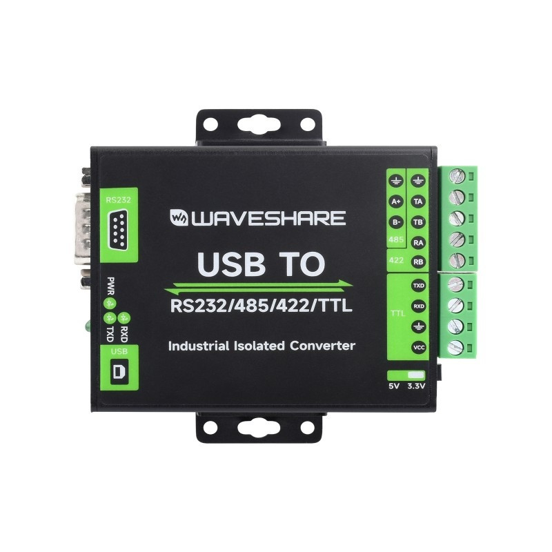 مبدل صنعتی USB به سریال ویوشیر مدل RS232/485/422/TTL