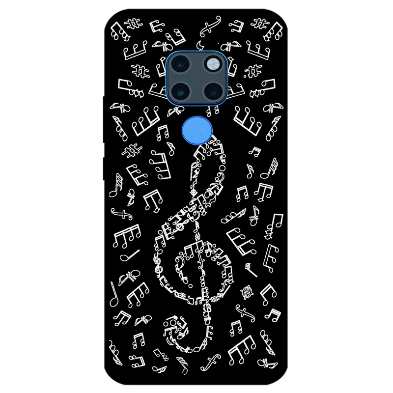 کاور مگافون طرح نوت موسیقی مدل 1370 مناسب برای گوشی موبایل هوآوی Mate 20 x 