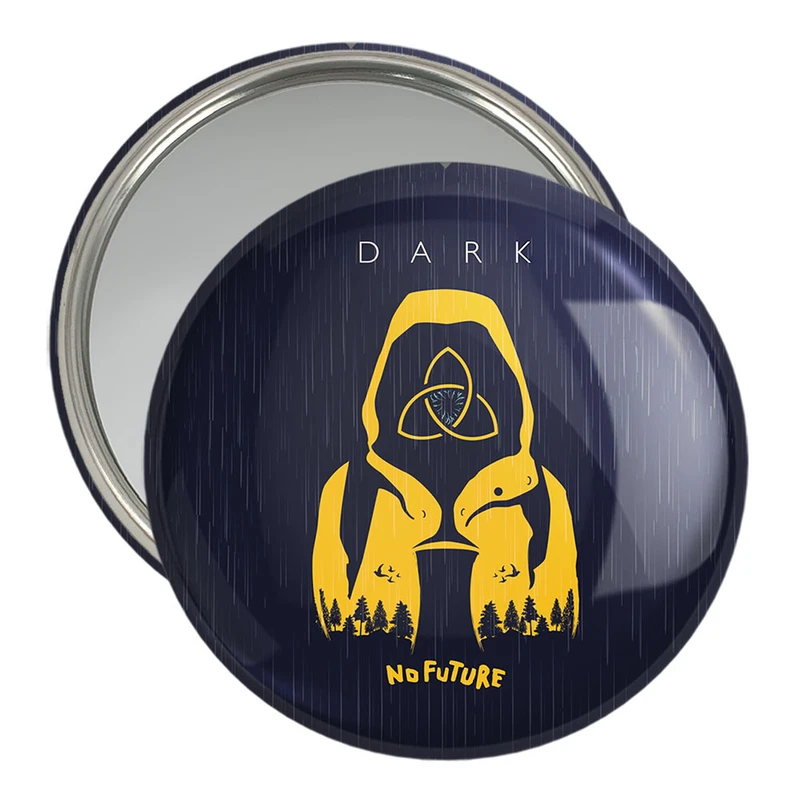 آینه جیبی خندالو مدل سریال دارک Dark  کد 10171