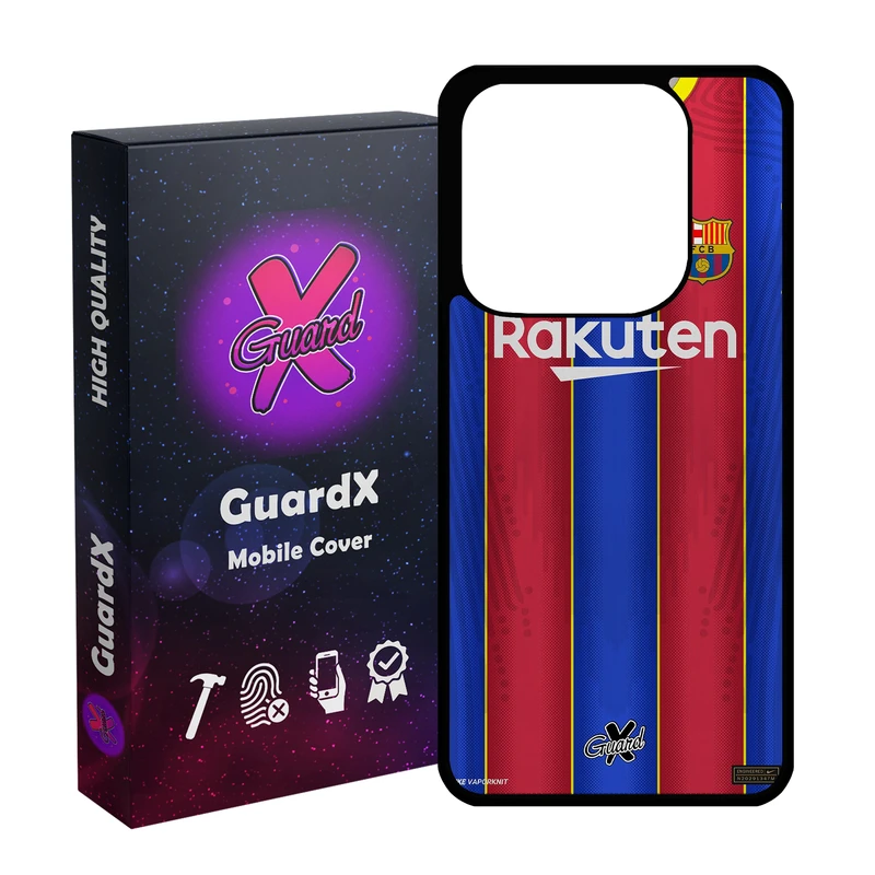 کاور گارد ایکس طرح بارسلونا مدل 10228 مناسب برای گوشی موبایل شیائومی Redmi Note 14 4G