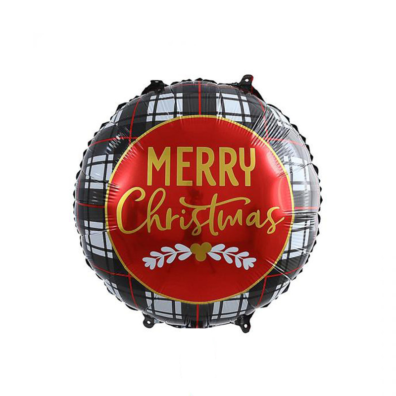 بادکنک فویلی سورتک مدل Merry Christmas کد 02