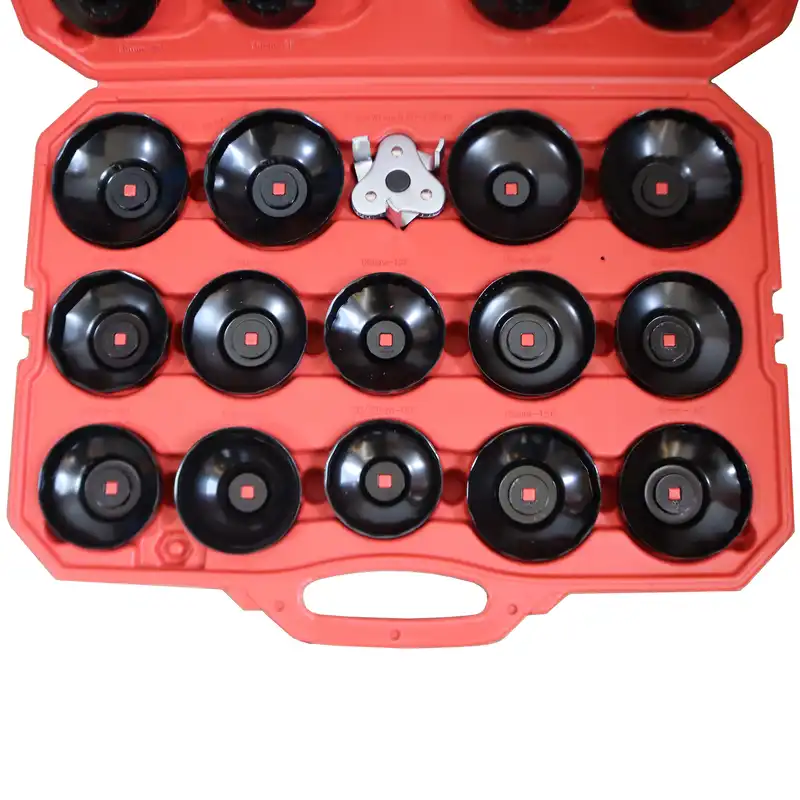 آچار فیلتر روغن مدل بلک بول کد YP-KASEI-030 مجموعه 30 عددی