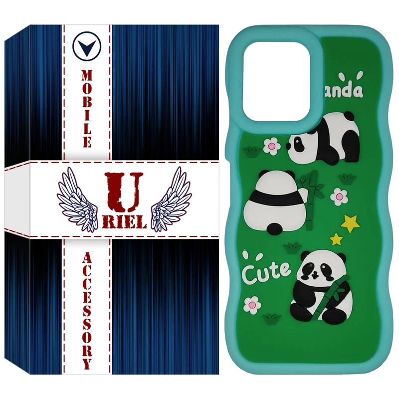 کاور یوریل مدل عروسکی طرح پاندا مناسب برای گوشی موبایل شیائومی Redmi 13C 4G / Poco C65