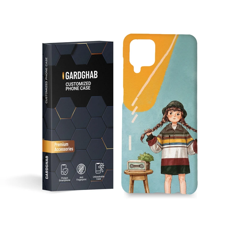 کاور گارد قاب مدل دخترانه مناسب برای گوشی موبایل سامسونگ Galaxy A12