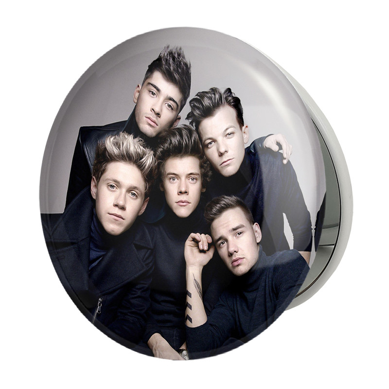 آینه جیبی خندالو طرح گروه موسیقی وان دایرکشن One Direction مدل تاشو کد 18918 