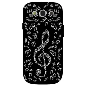 Megafone Musical Note 1370 Cover For Samsung Galaxy S3