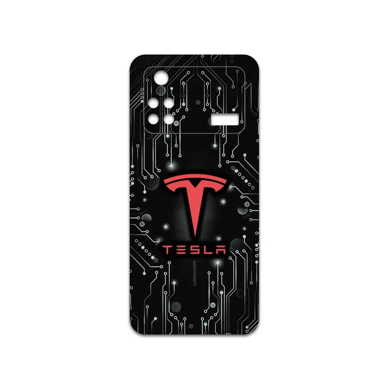 برچسب پوششی ماهوت مدل TESLA مناسب برای گوشی موبایل شیائومی Poco M4 Pro 4G