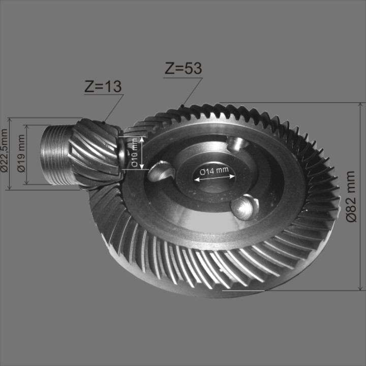 دنده سنگ فرز مدل G51 و G61 مناسب برای فرز بوش دنده سنگ فرز مدل G51 و G61 مناسب برای فرز بوش