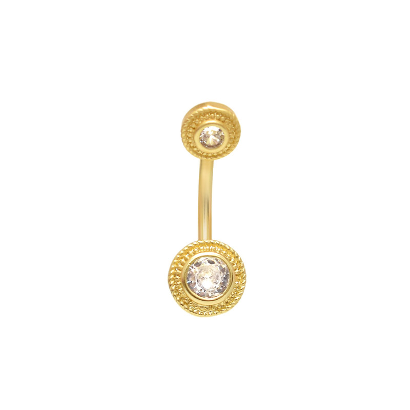 پیرسینگ ناف زنانه پایتخت مدل PS225-A2 پیرسینگ ناف زنانه پایتخت مدل PS225-A2