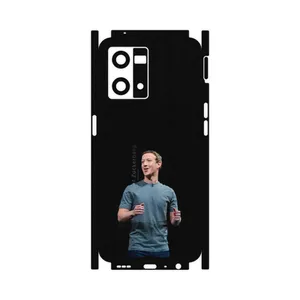 MAHOOT Mark_Zuckerberg-FullSkin Cover Sticker for Oppo Reno 8 4G