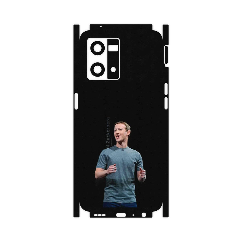 برچسب پوششی ماهوت مدل Mark_Zuckerberg-FullSkin مناسب برای گوشی موبایل اپو Reno 8 4G