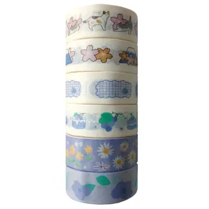 چسب نواری مدل واشی کد 88K عرض 1.5 سانتی متر مجموعه 6 عددی