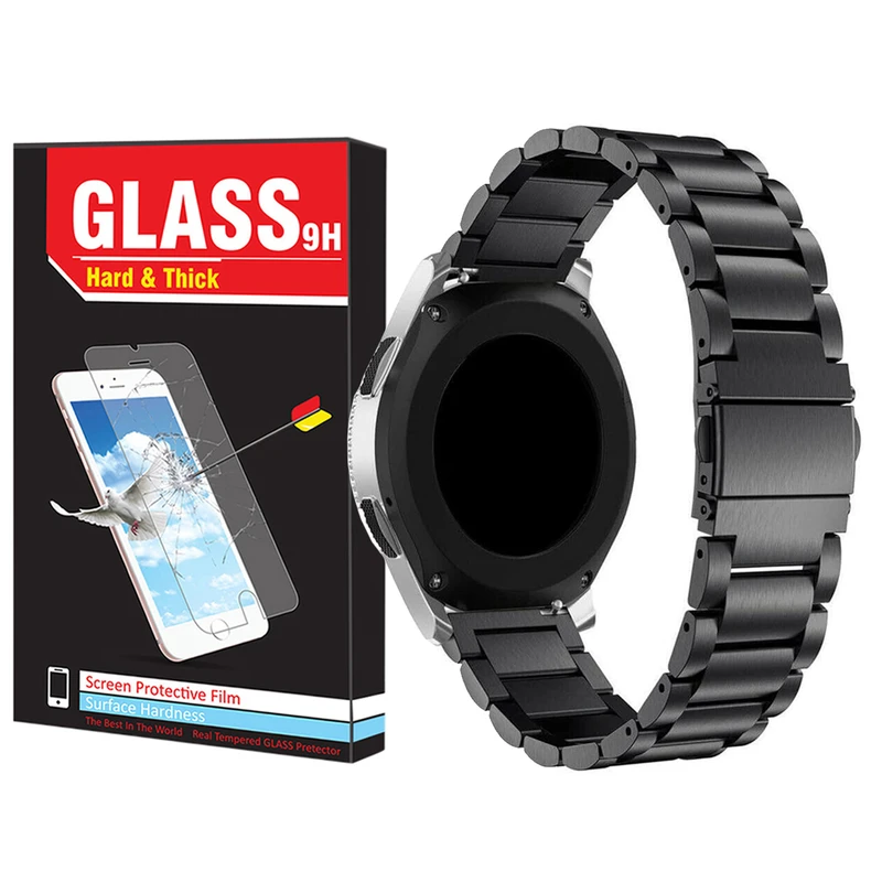 بند هارد اند تیک مدل 3Bead-HT مناسب برای ساعت هوشمند سامسونگ Galaxy watch 4 40mm / watch 4 44mm / watch 4 Classic 42mm / watch 4 classic 46mm