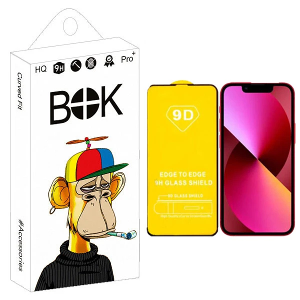 محافظ صفحه نمایش بوک مدل FULL مناسب برای گوشی موبایل اپل IPHONE xs max / 11 pro max