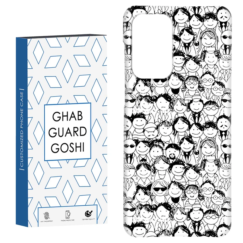 کاور قاب گارد گوشی طرح آدمک کد Dimo-076 مناسب برای گوشی موبایل سامسونگ Galaxy A33 / A33 5G