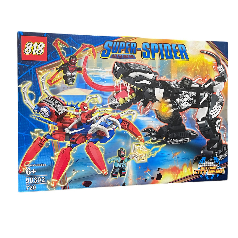 ساختنی 686 قطعه مدل مردعنکبوتی