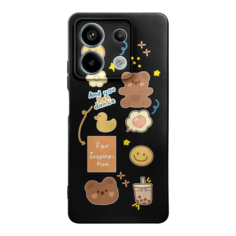 کاور قاب گارد طرح خرس بیر کد t12259 مناسب برای گوشی موبایل شیائومی Redmi Note 13 Pro 5G