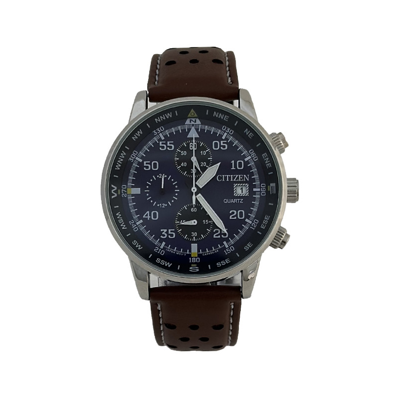 ساعت مچی عقربه‌ای کوارتز کرنوگراف مردانه مدل سه موتور فعال B612