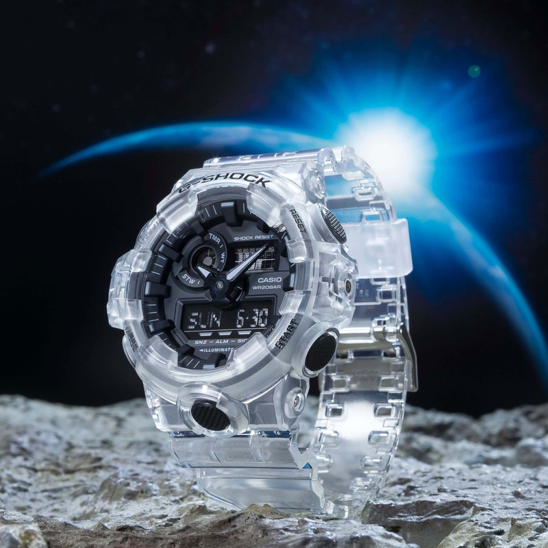 ساعت مچی عقربه‌ای مردانه کاسیو مدل GA-700SKE-7ADR