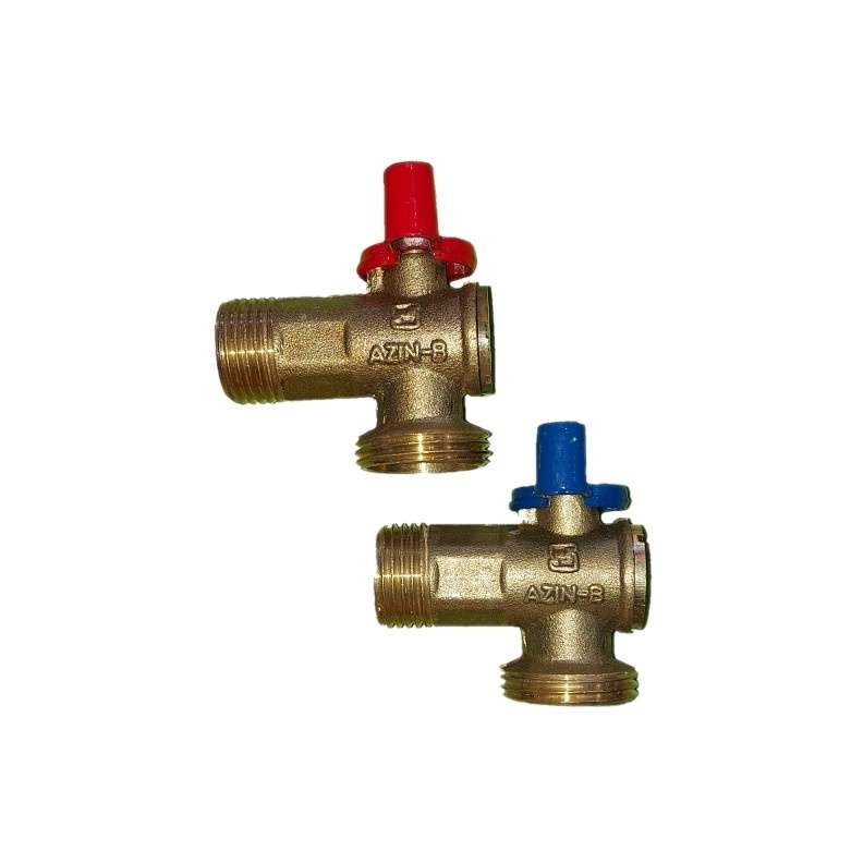 شیر ماشین لباسشویی آذین مدل برنجی بسته 2 عددی