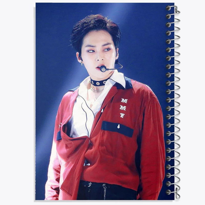 دفتر نت موسیقی 50 برگ خندالو مدل شیومین گروه اکسو EXO کد 13526